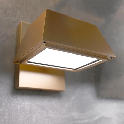 Уличный настенный светодиодный светильник Favourite Trapezium 4301-1W