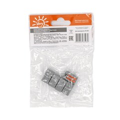 00-1-052 Клемма соединительная, 2-х проводная, 400В, 32А, 5 шт. (Very)