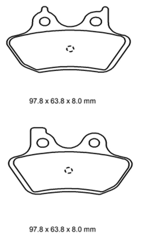 Колодки  G-brake   GM-06016S