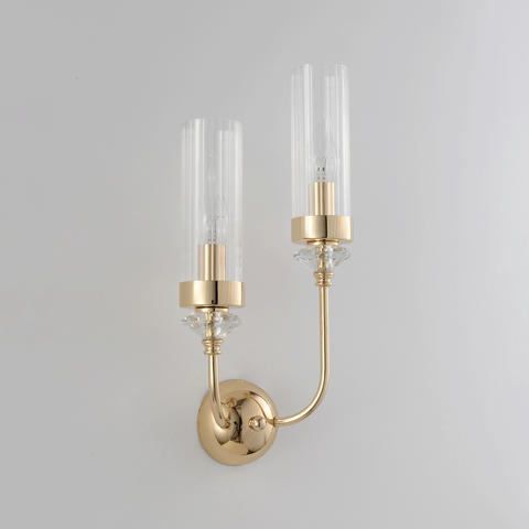 Настенный светильник Crystal Lux SECRET AP2 GOLD