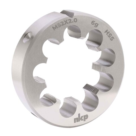 Плашка М52х2,0 DINEN22568 HSS 6g 90х22мм NKP 240522N