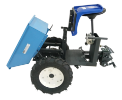 Адаптер задний с рулем АМК-4х4 под шестигранный вал