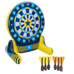 Надувной герметичный дартс «Аква» диаметр 1,5 м, размер 1,5×1×1,5 м