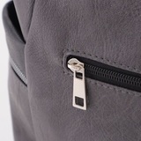 Сумка Саломея 618 македония серый + черный