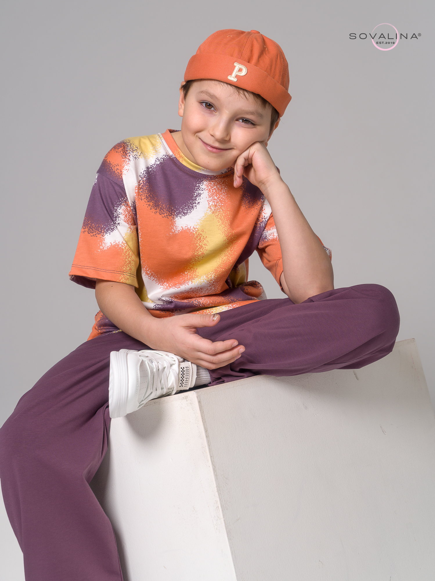 Костюм Daily men MAX краска терракот-виноград