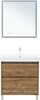 Aquanet 348196 Тумба с раковиной Nova Lite 2.0 75 напольная цв. дуб рустикальный (348196)