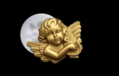 Силиконовый молд Ангел № 5 . 6