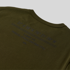 Футболка Alpha Industries PT Base Tee Olive (Зеленая)