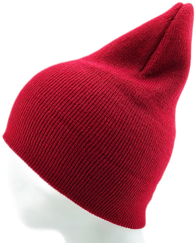 Картинка шапка-бини Skully Wear Board Soft Knitted Hat red - 7