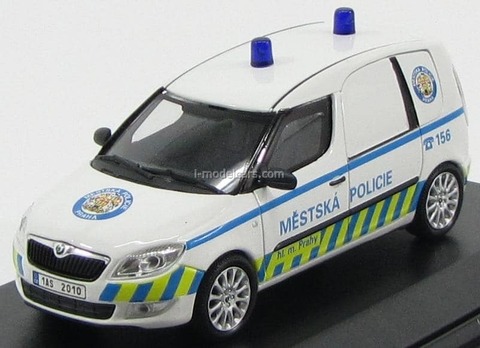 Skoda Praktik Mestska Policie Praha 2014 Abrex 1:43