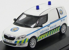 Skoda Praktik Mestska Policie Praha 2014 Abrex 1:43