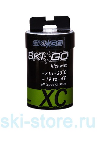 Картинка мазь лыжная Skigo XC Kickwax 45 (-7/-20) - 1