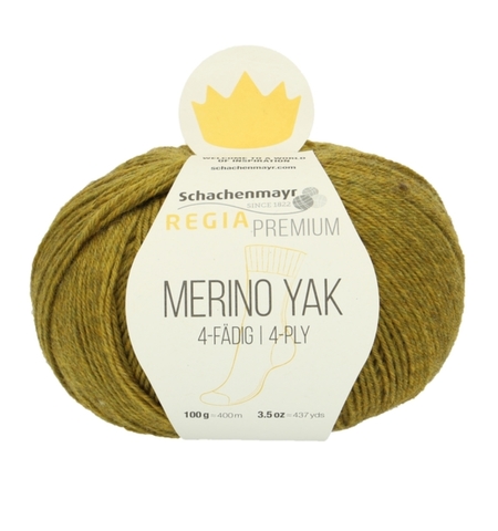 Regia Premium Merino Yak 7516 Gas Green купить