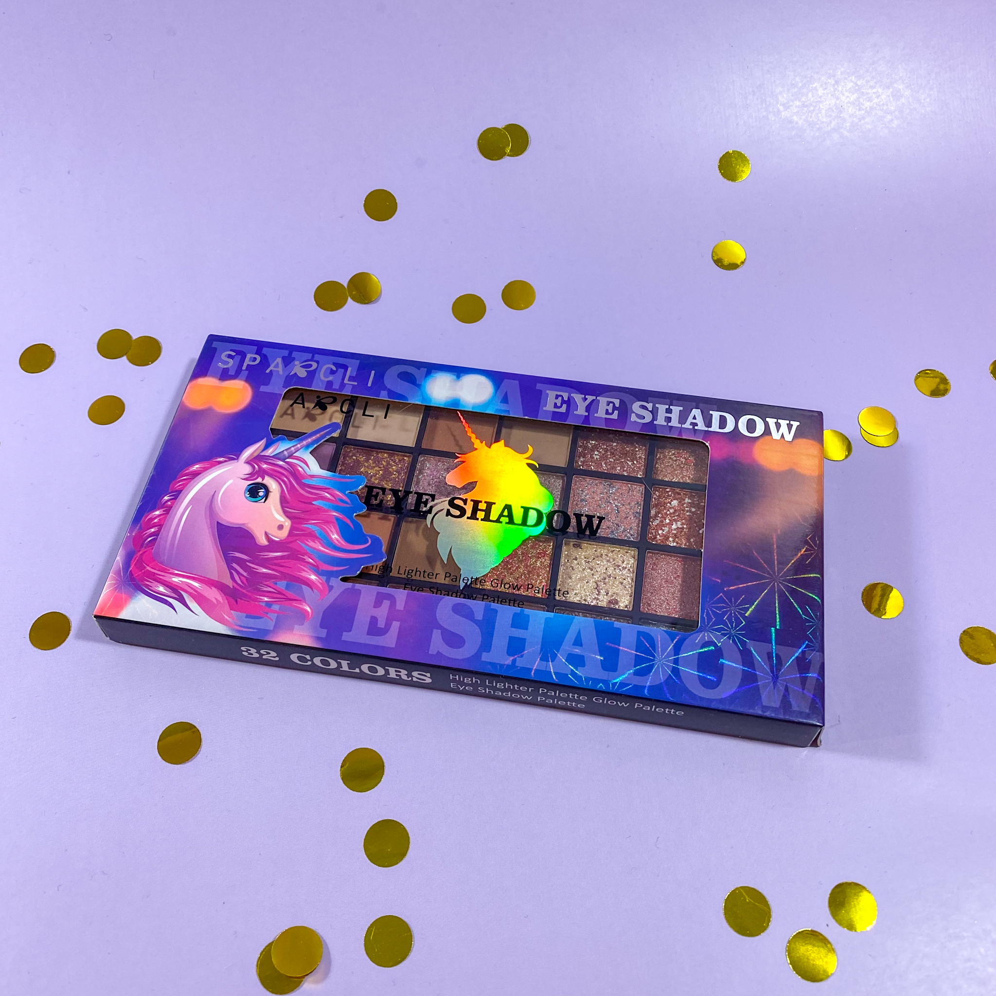 Палетка теней Sparсli Eye Shadow Palette 32 Colors