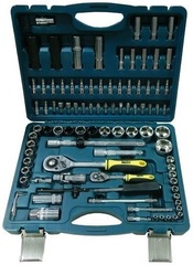 Набор инструмента  KINGTUL  94 предм. 1/2-1/4 (4-32мм, 6 гран.) Хром