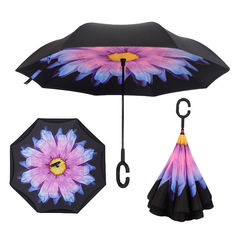 Зонт-наоборот "Ромашка"