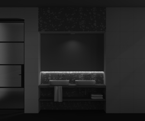 Трековый светильник Maytoni Basis grid TR084-1-6W3K-W
