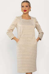 Платье Настроение (бежевое) П13744-19М LT Collection