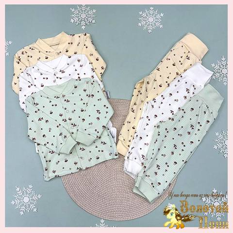 Костюм хлопок детский (68-86) 251023-GN538