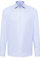 Сорочка мужская 1863 by Eterna Modern Fit 1195-X669-11 в голубую полоску