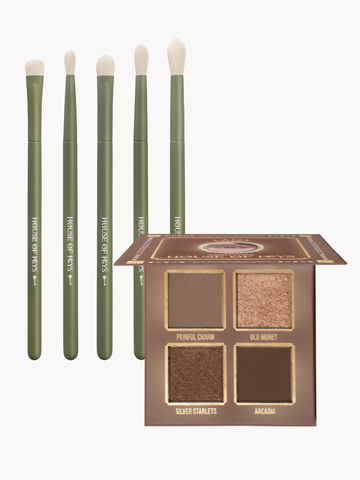 Набор из 5 кистей GRACEFUL GREEN & LANA