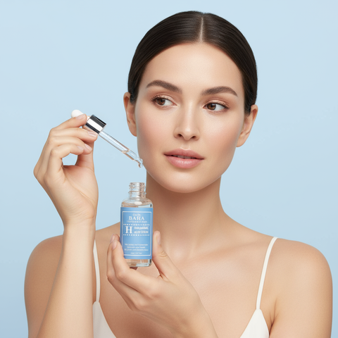 Сыворотка с гиалуроновой кислотой для глубокого увлажнения Cos de Baha Hyaluronic Serum (H60), 60 мл