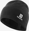 Картинка шапка Salomon Beanie Black - 1