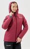 Премиальный теплый зимний костюм Nordski Winter Wine W женский с высокой спинкой