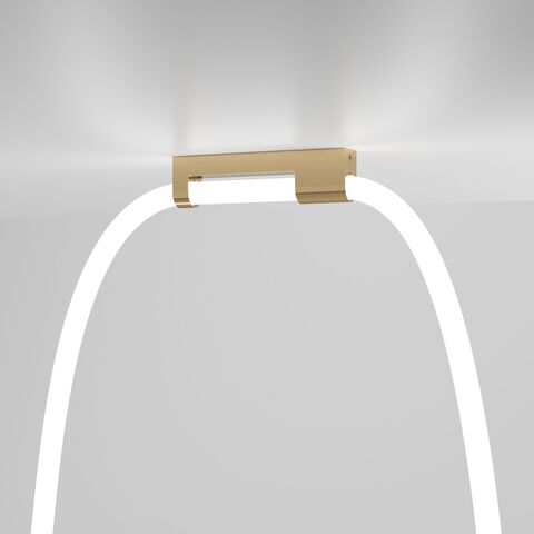 Накладные крепления для круглого гибкого неона Elektrostandard Full light FL 28161 латунь