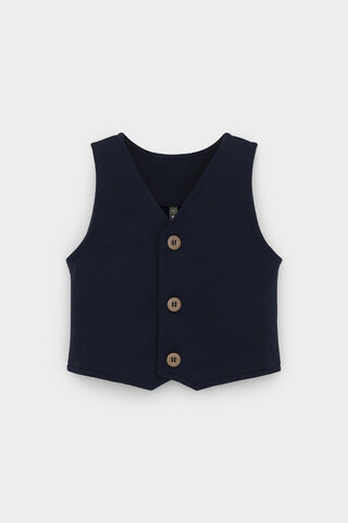 жилет  для мальчика  КР 302754/индиго к568