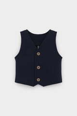 жилет  для мальчика  КР 302754/индиго к568