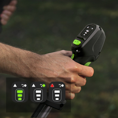 Триммер Greenworks TB201HK8 82V (46 см) аккумуляторный, с АКБ 8 А/ч и ЗУ