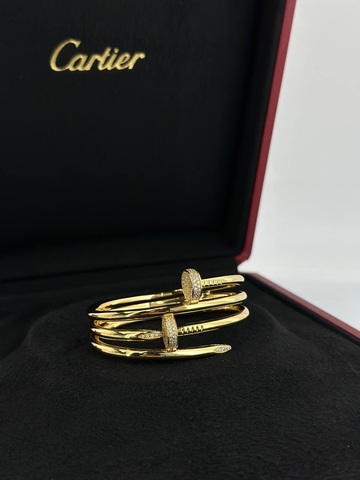 Браслет двойной гвоздь Cartier Juste un Clou VGOLD