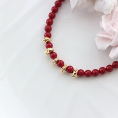 Бусина разделитель (спейсер) фриформ, 7 мм, позолота, 5 штук. Р067