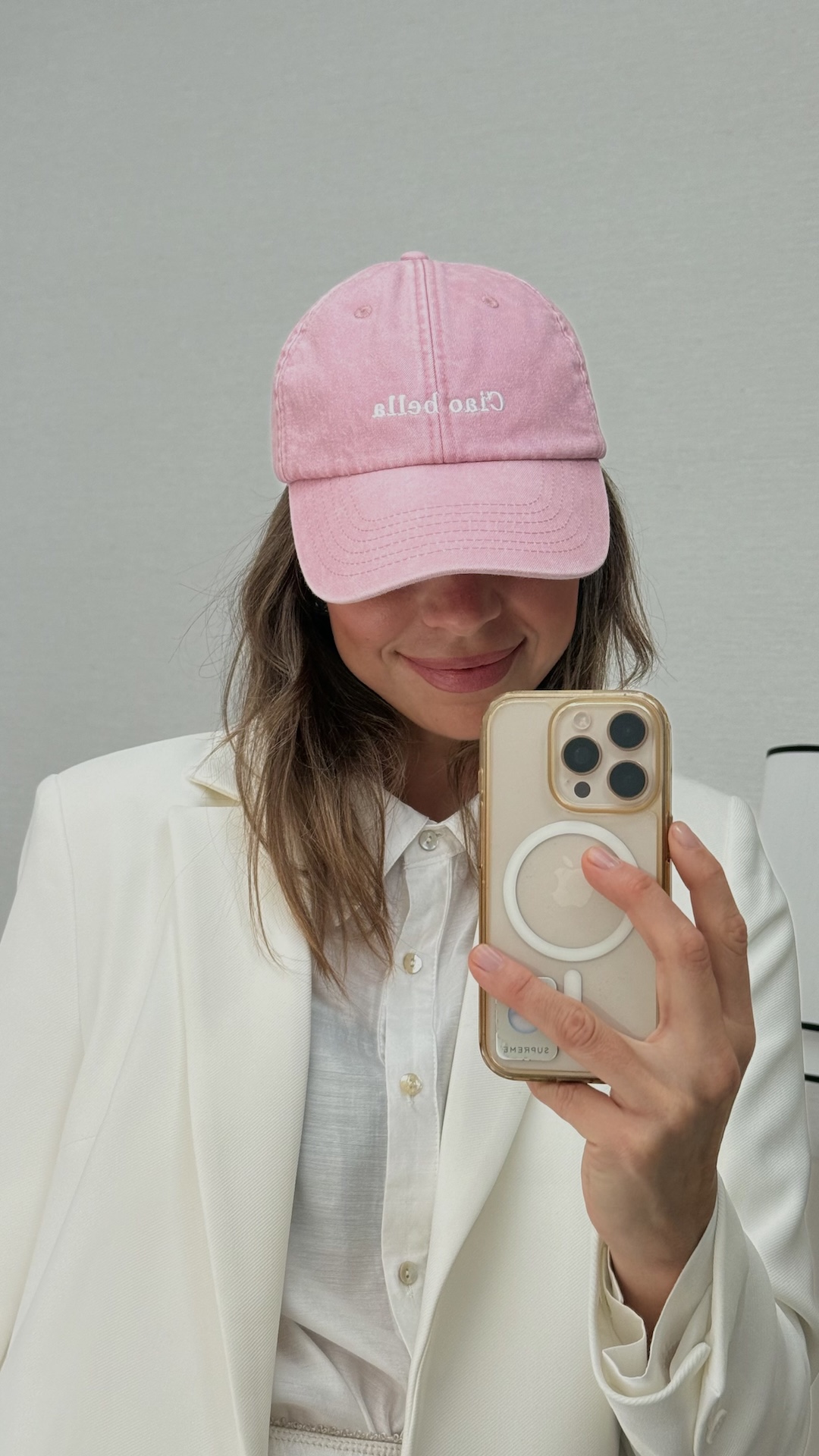 Кепка из стираного хлопка