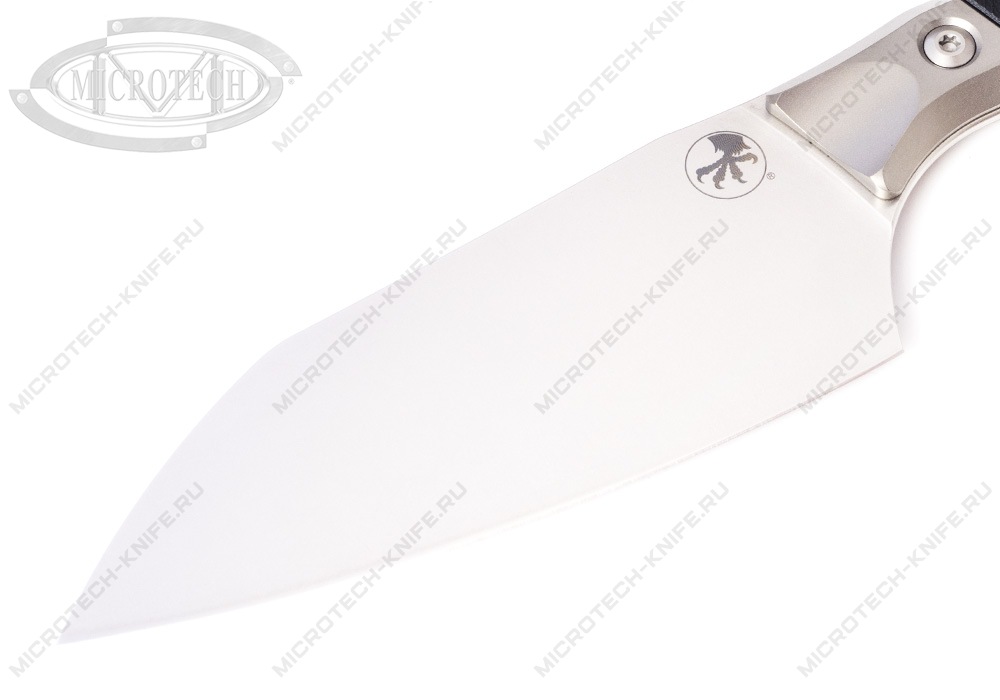 Нож Microtech Kitchen Santoku Bolster Black G-10 3200B-10BK