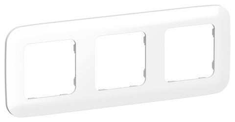 FLITE Рамка 3-мест. РУ-3-А-ФлБ бел. IEK