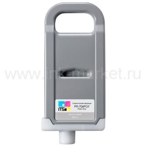 Совместимый картридж PFI-706 Photo Grey для Canon imagePROGRAF iPF8400, iPF9400, iPF9400s