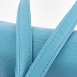 Сумка Саломея 428 фактурный морская волна