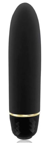 Черная вибропуля Classique Vibe - 12 см. - Rianne S E27852