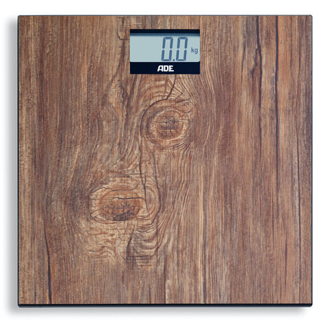 Весы напольные ADE BE 2004 wood стекло