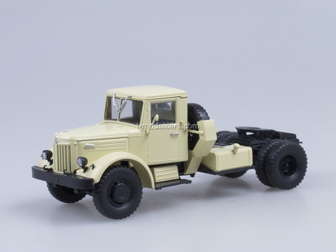 MAZ-200V road tractor beige AutoHistory 1:43