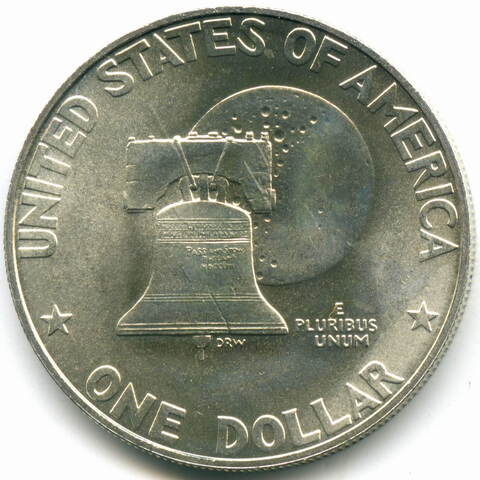 1 доллар 1976 (S). США"200-летие Декларации независимости" UNC