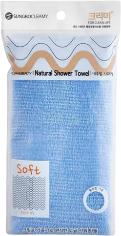 Sung bo Cleamy Clean&Beauty Мочалка Natural Shower Towel