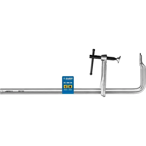 ЗУБР КС-500/120 500х120 мм, Цельнокованая струбцина F (32157-120-500)