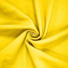 Ткань костюмная Габардин Белый лебедь, 270 гр/м.п., 150 см, Лимонно-желтый