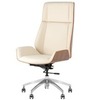 Кресло руководителя Crown бежевое