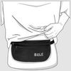 Картинка кошелек на пояс Jack Wolfskin Document Belt Rfid black - 5