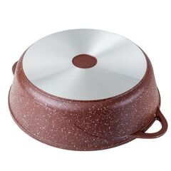 Жаровня алюминий, 3.5 л, антиприг, Горница, Шоколад, ж6126аш, с крыш