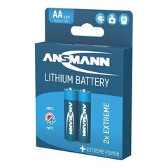 Батарейка литиевая АА/ANSMANN 1.5V - 2 шт